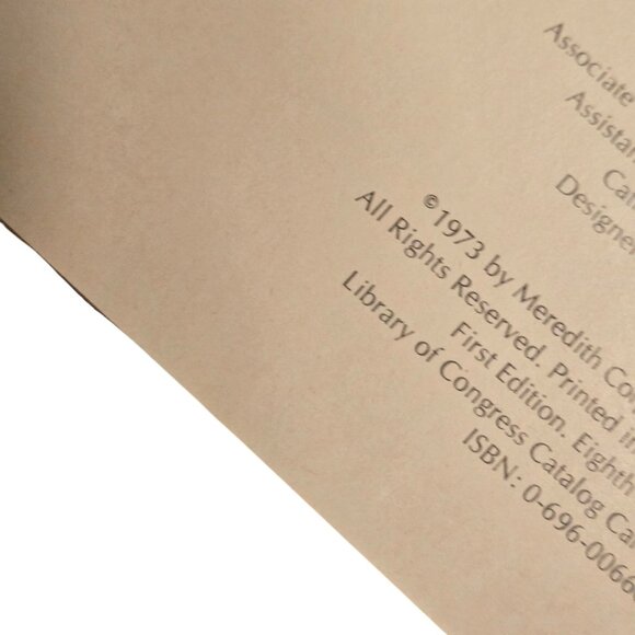 Homemade Bread Cookbook 1973 Natural Yeast Recipes Better Homes And Gardens - Picture 5 of 14